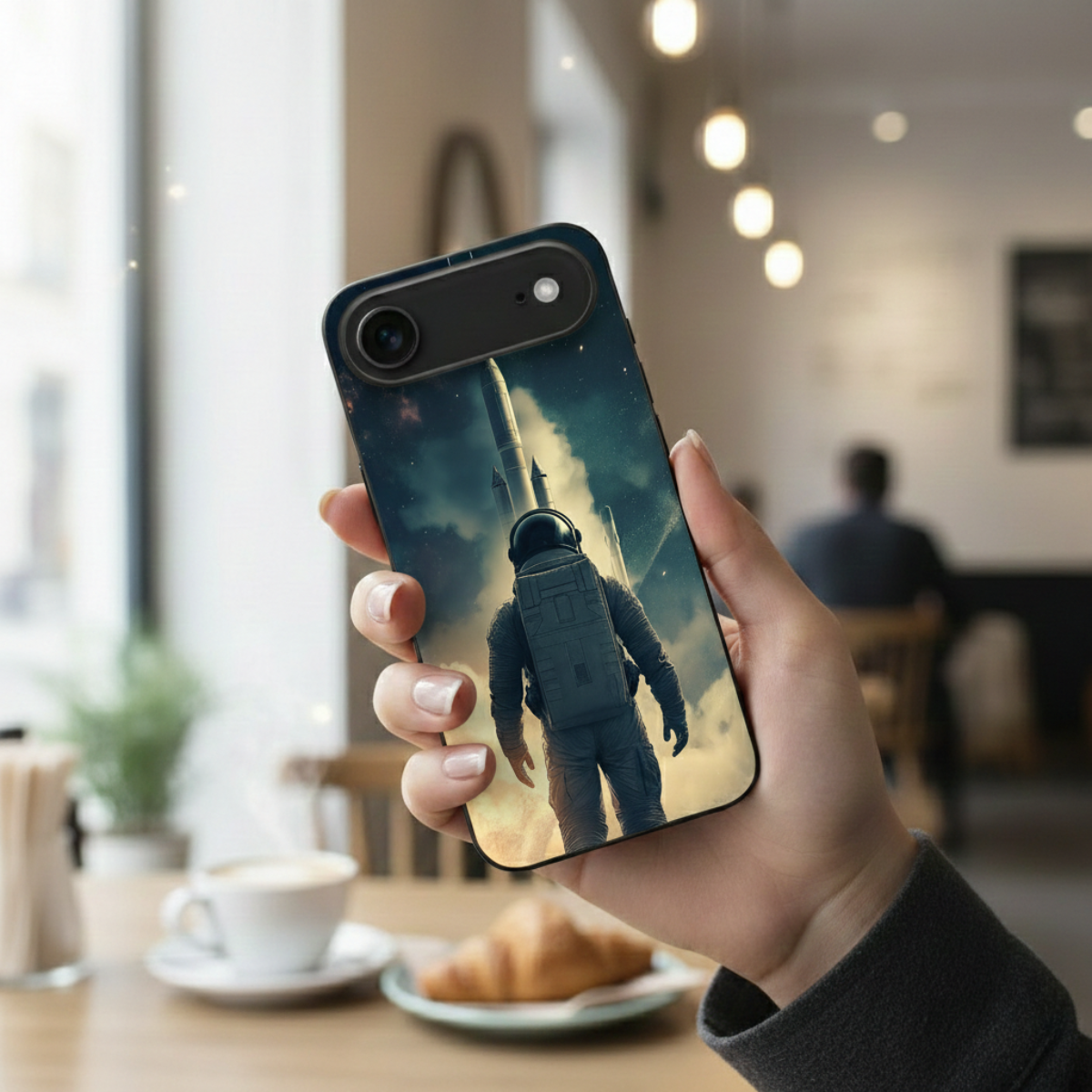 Astronaut Reflection iPhone Cover