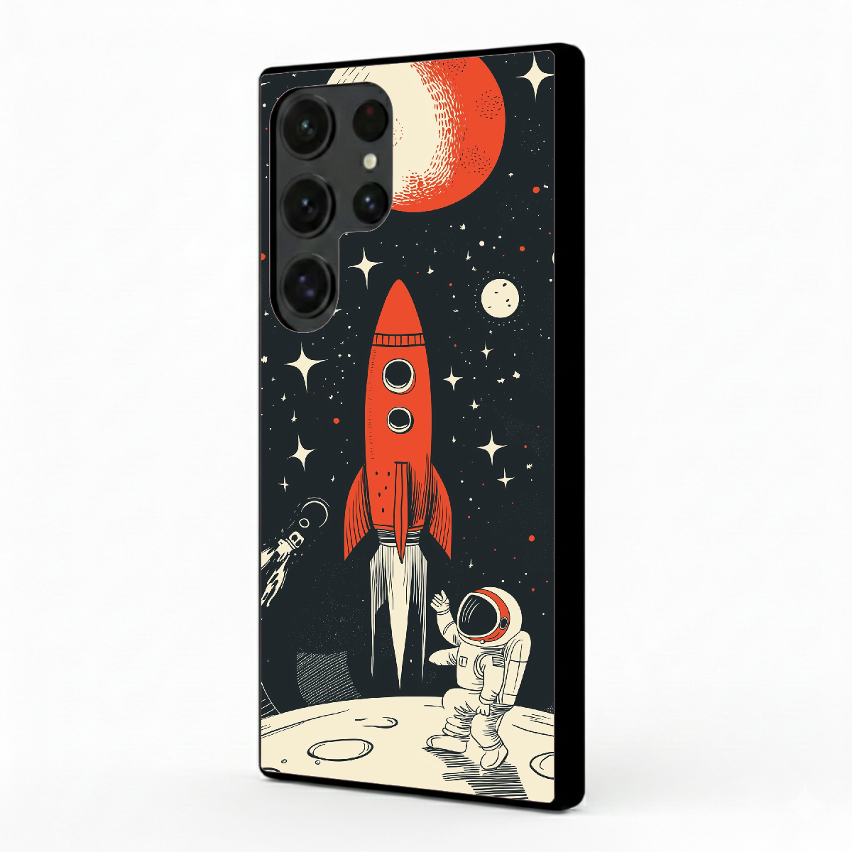 Vintage Rocket Samsung Phone Cover