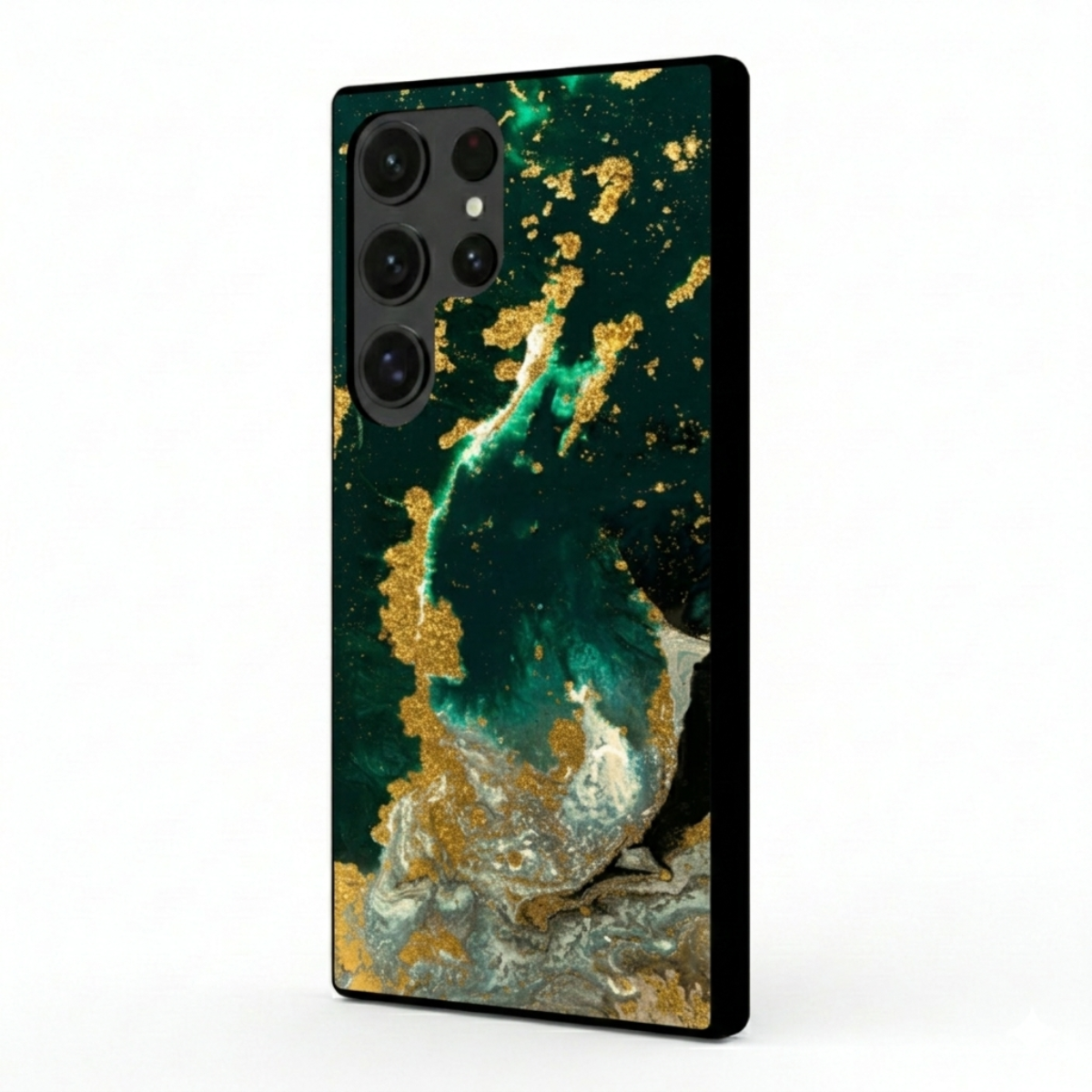 Green Marble Samsung Phone Cover