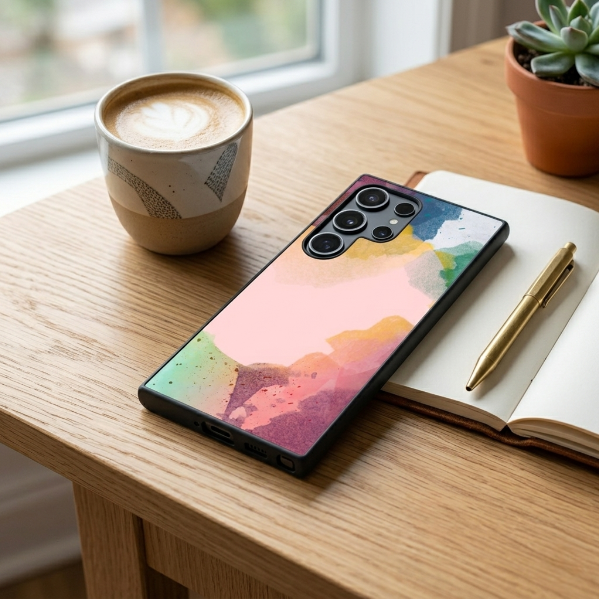 Pastel Splash Samsung Phone Cover