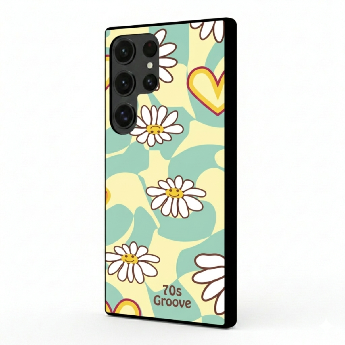 Psychedelic Flowers Samsung Phone Cover