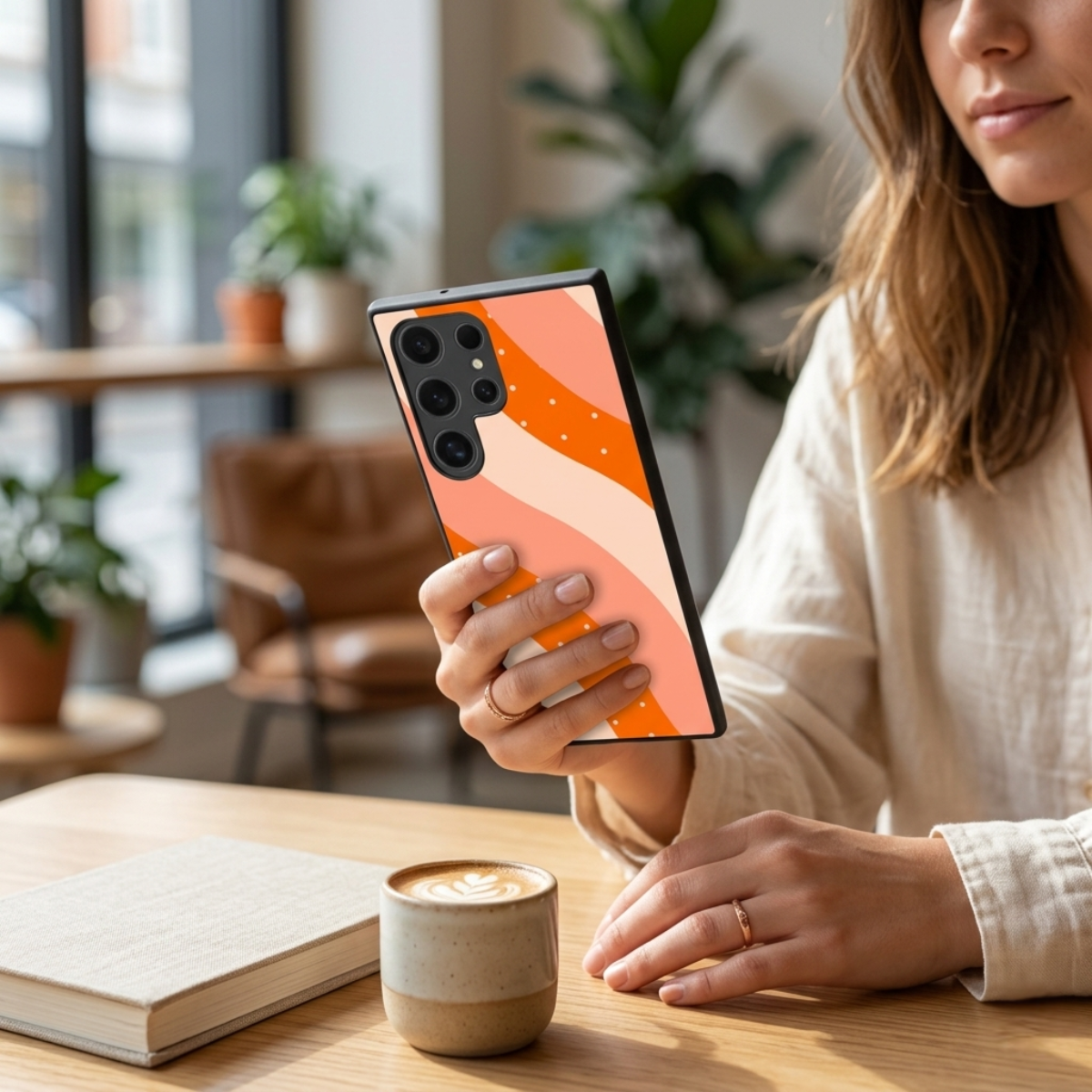 Wavy Stripe Samsung Phone Cover