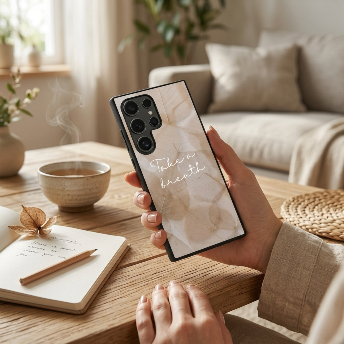 Take a Breath Samsung Phone Cover