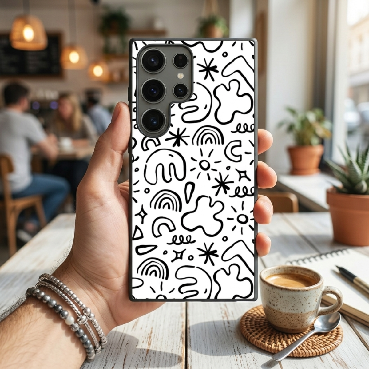 Doodle Art Samsung Phone Cover