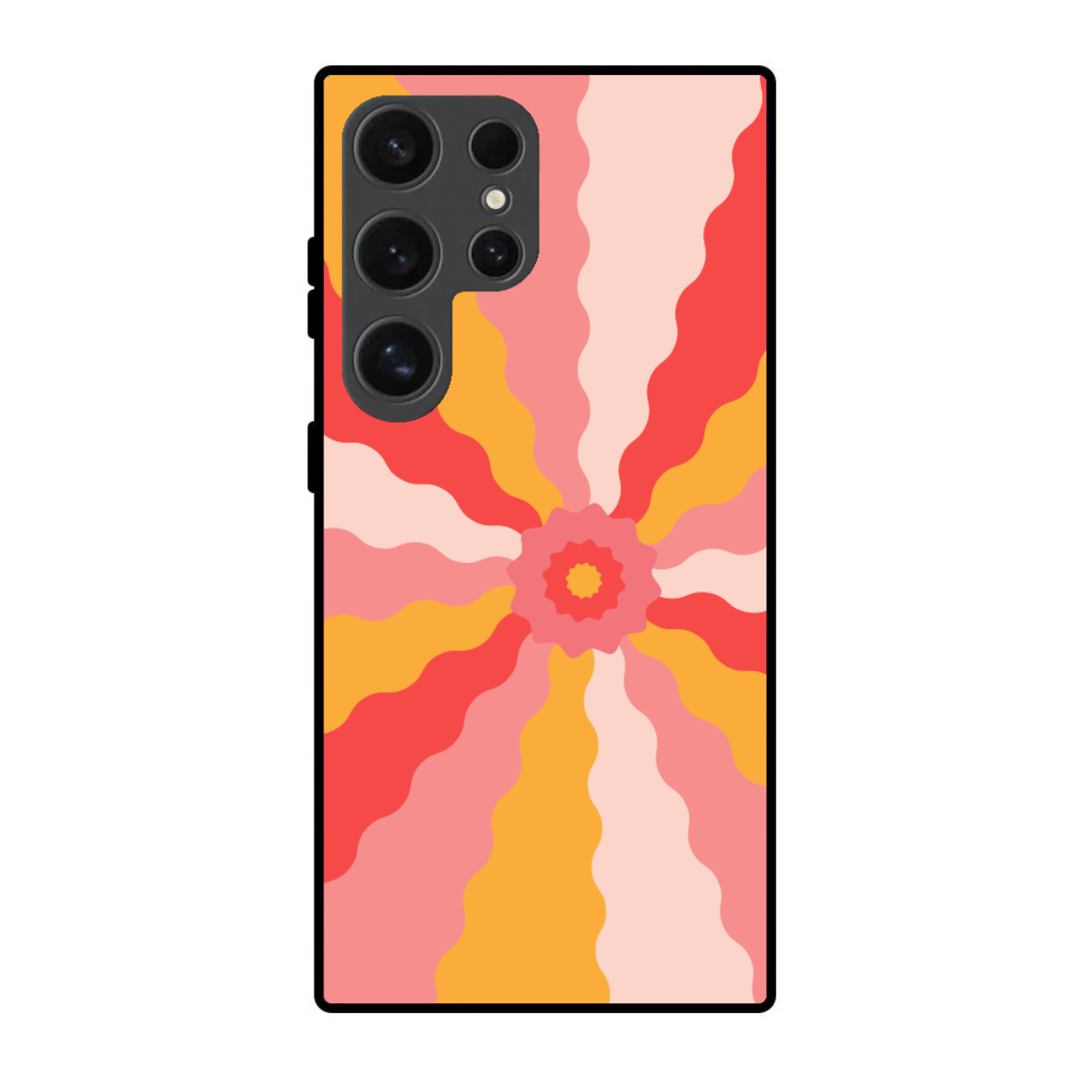 Sun Rays Phone Cover, Slim and Lightweight