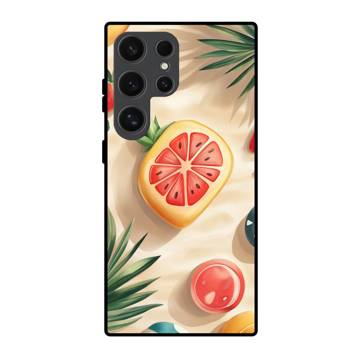 Tropical Fruits Phone Cover, Slim and Lightweight