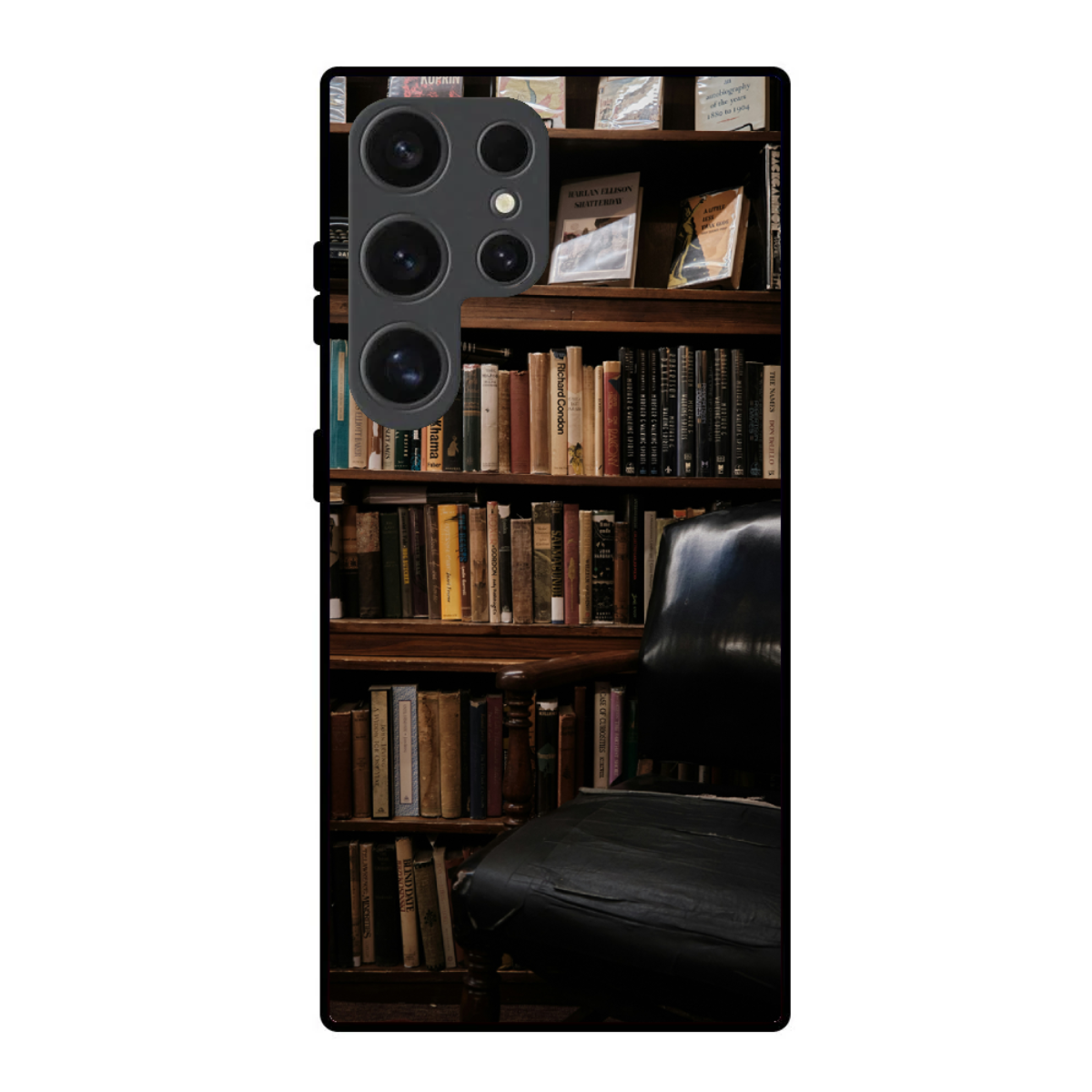 Book Cupboard Phone Cover, Slim and Lightweight