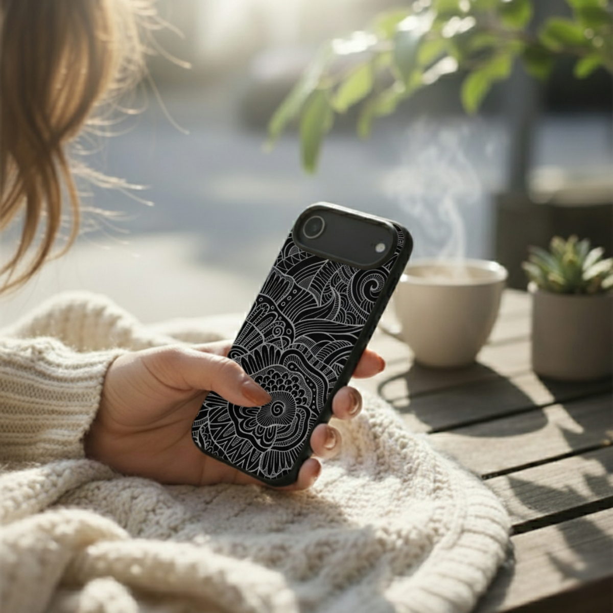 Ethnic Floral iPhone Cover