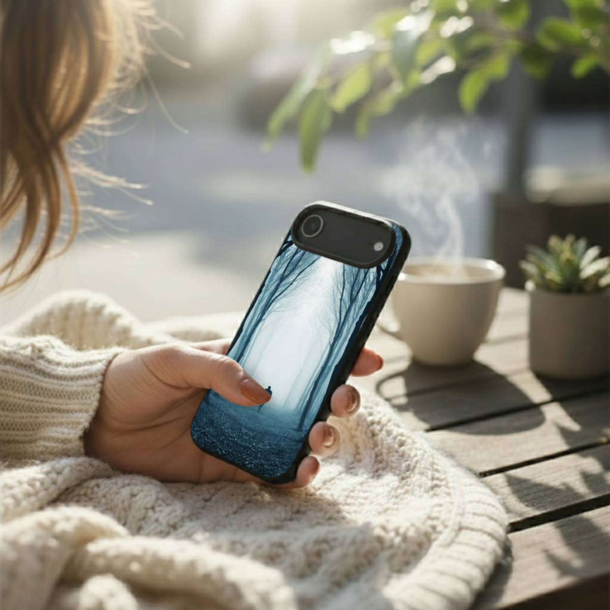 Walking Alone iPhone Cover