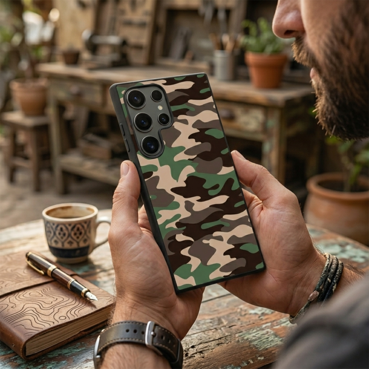 Jungle Camouflage Samsung Phone Cover
