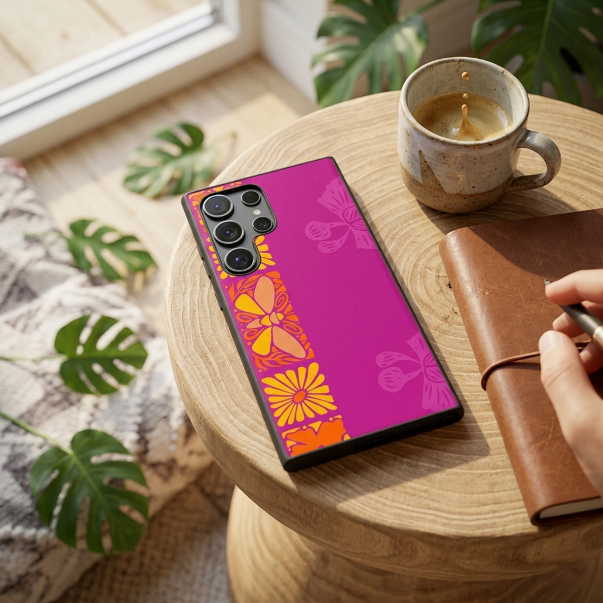 Ethnic Border Samsung Phone Cover