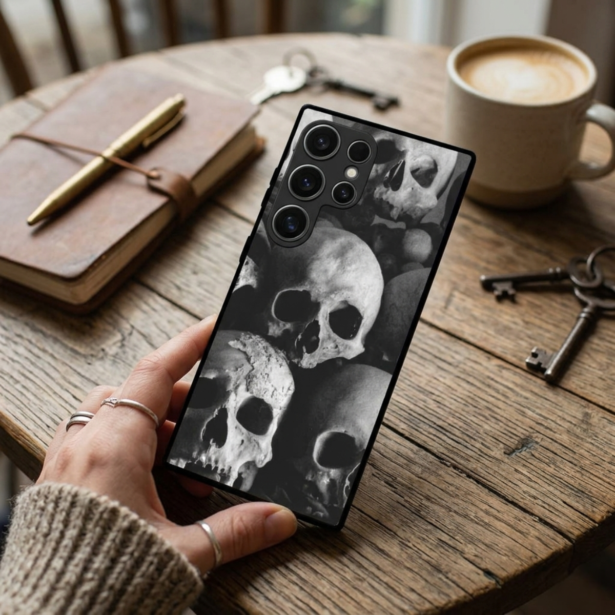 Scary Skeletons Samsung Phone Cover