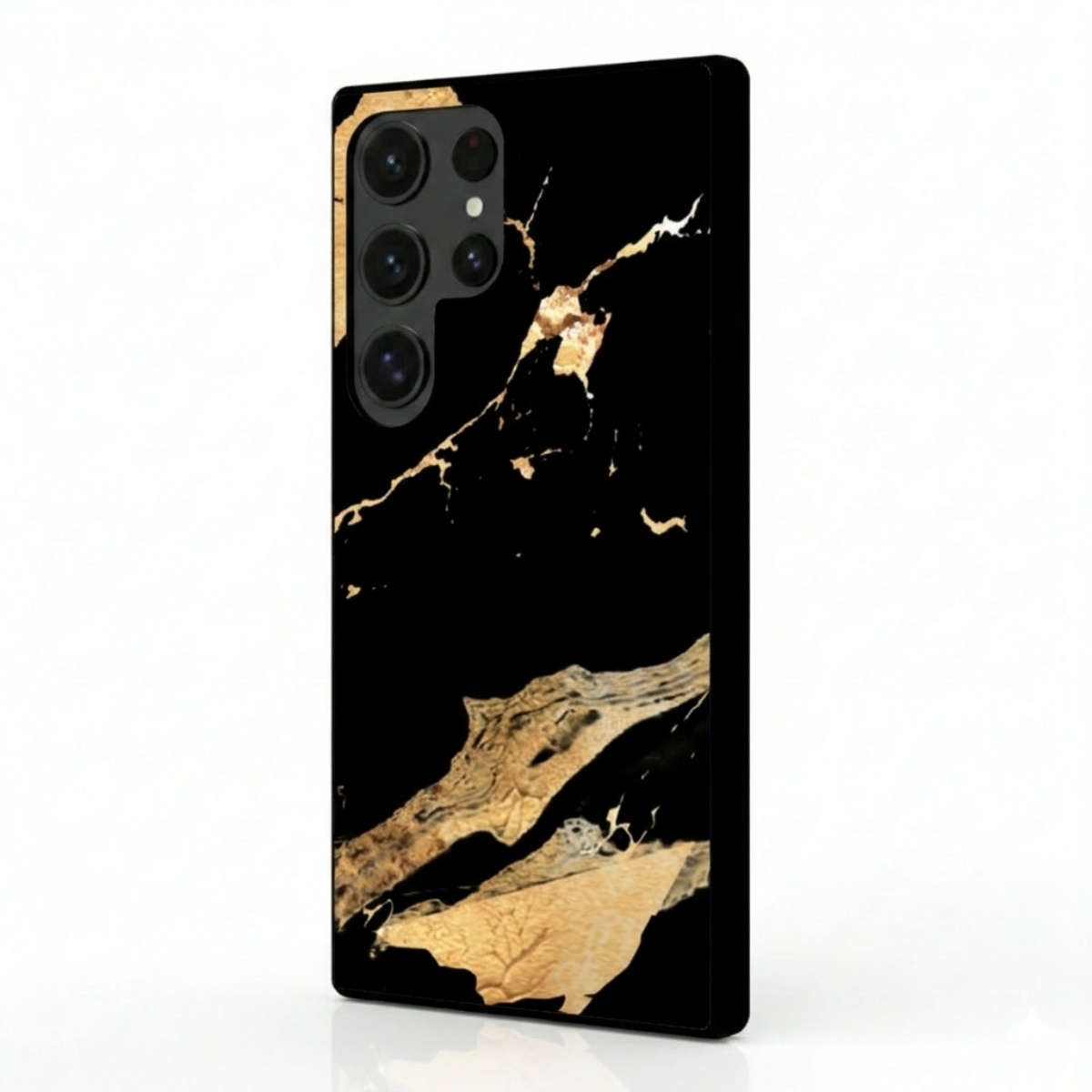 Golden Marble Samsung Phone Cover