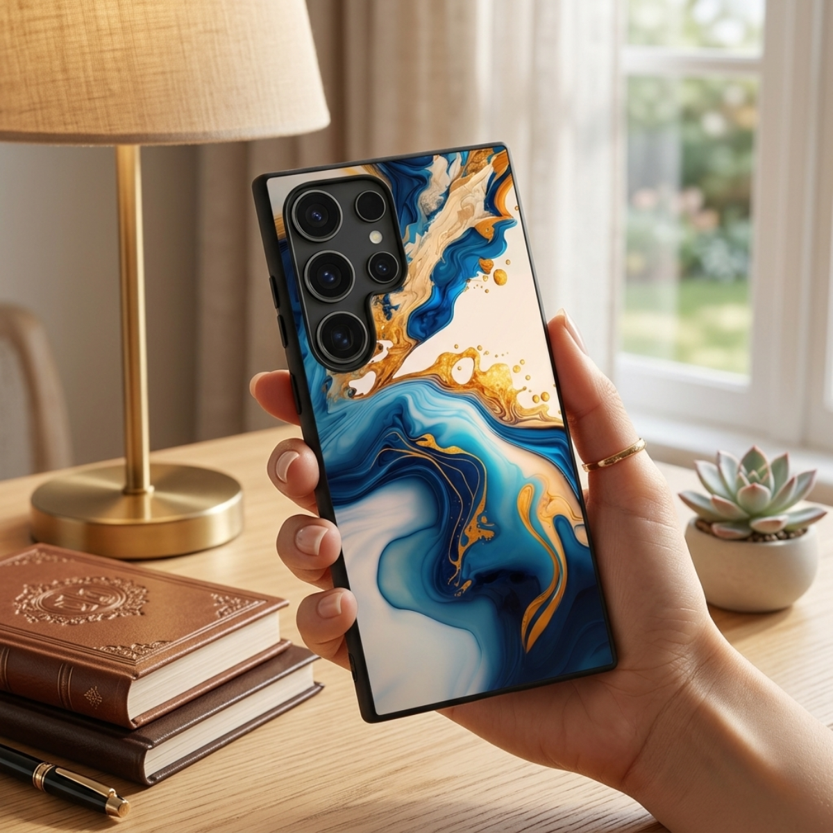 Depths Marble Samsung Phone Cover