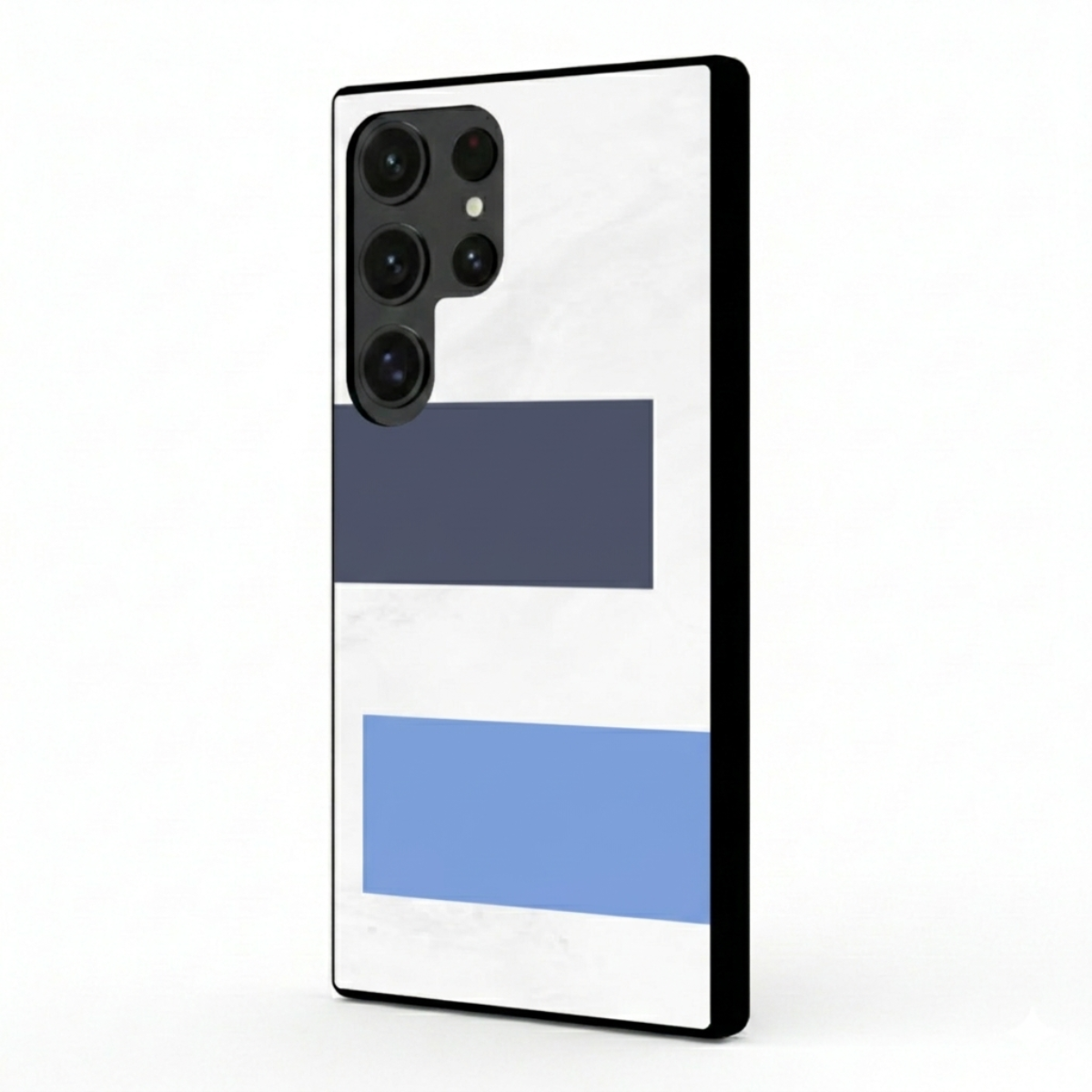 Blue & White Aesthetic Samsung Phone Cover