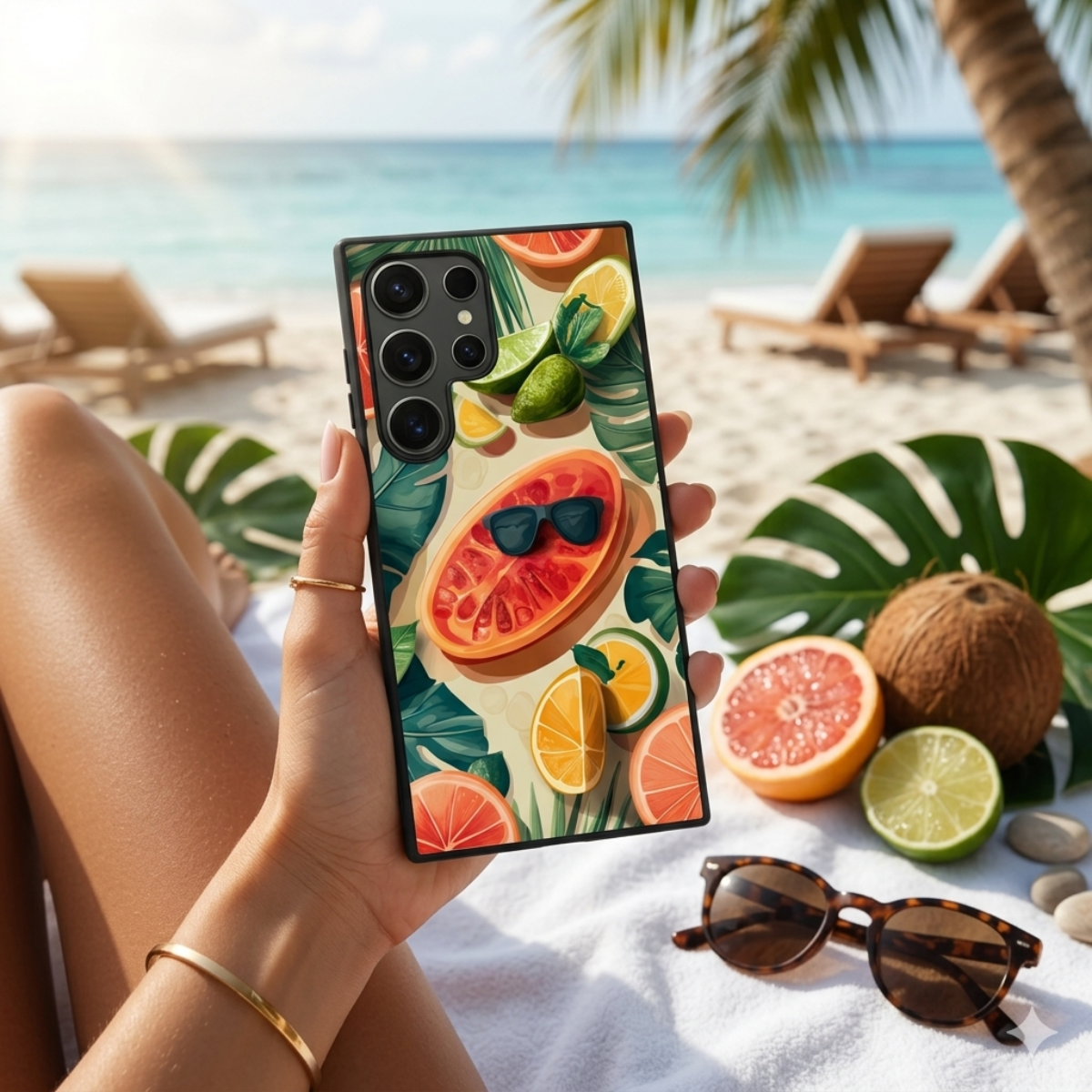 Vibrant Fruits Samsung Phone Cover
