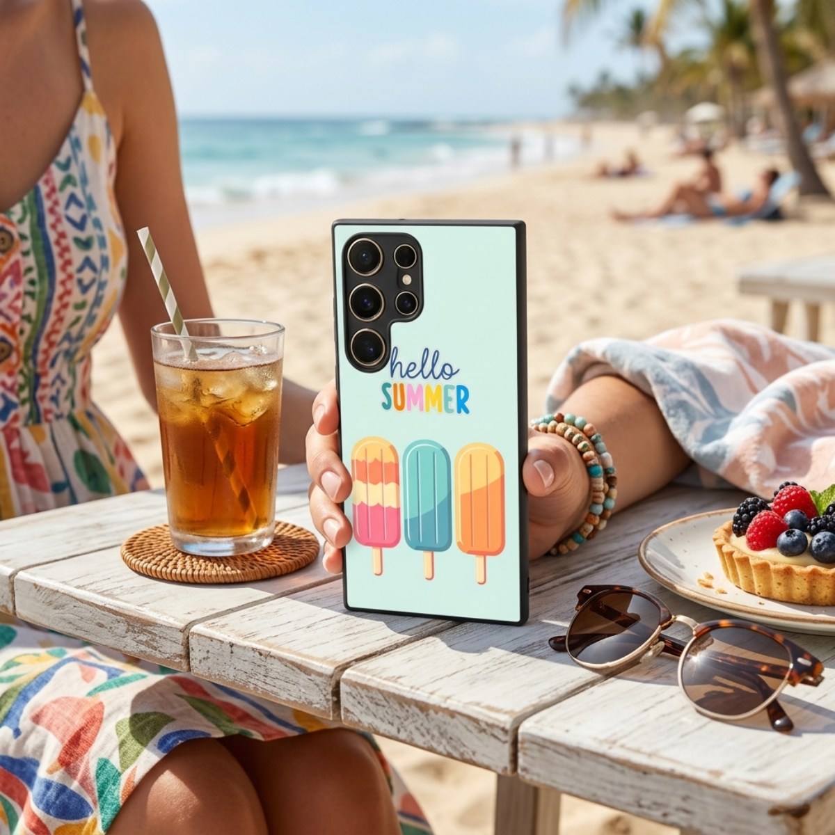 Summer Ice Cream Samsung Phone Cover