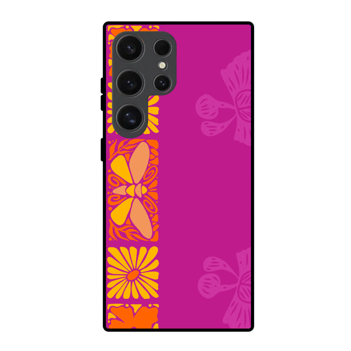 Ethnic Border Phone Cover, Slim and Lightweight