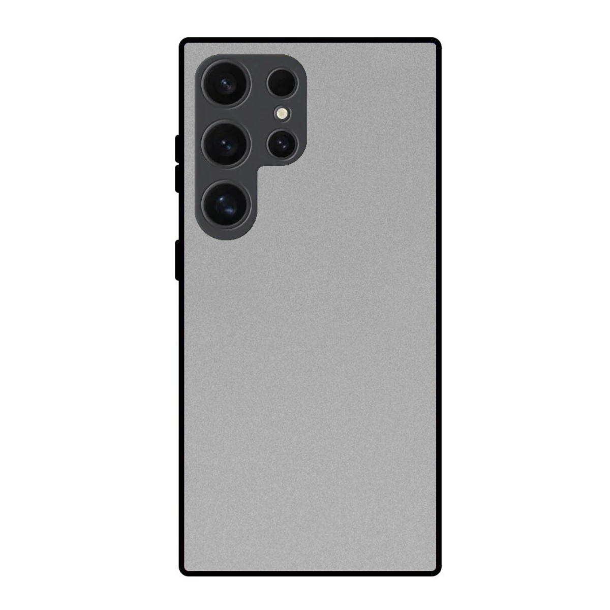 Silver Phone Cover, Slim and Lightweight